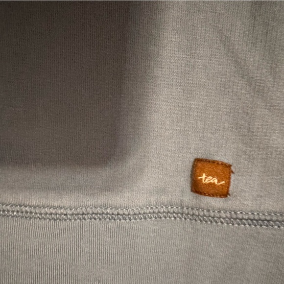 TEA Sweater Cardigan Blue with White Stripe size 6‎ Boys grandpa cardigan cotton - Picture 5 of 6